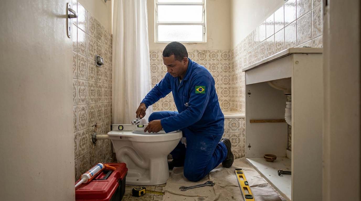 Ajuste de Base e Vedação em Duque de Caxias‑RJ